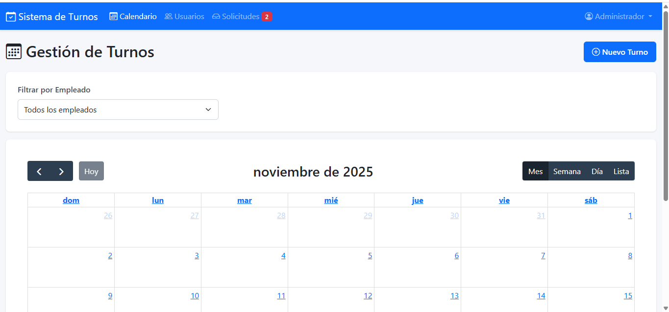 Software de gestión de turnos para diseño web profesional para empresas