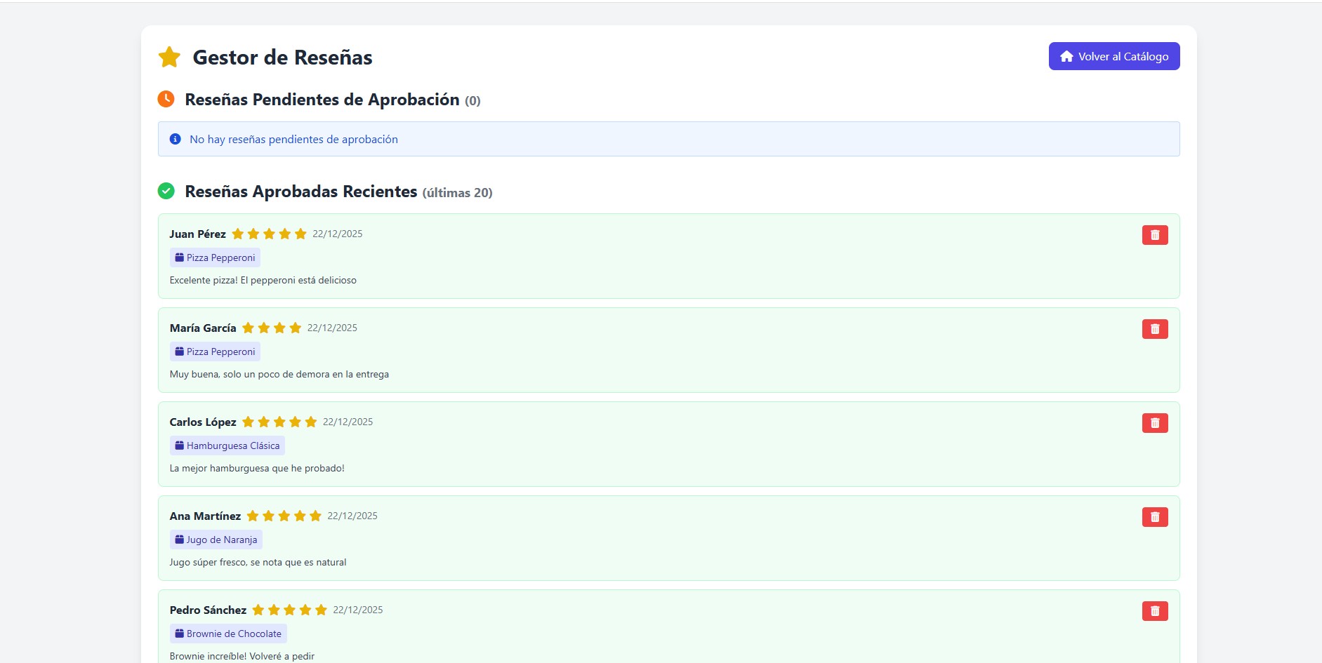 Carta digital para hostelería desarrollada por expertos en diseño web profesional para empresas